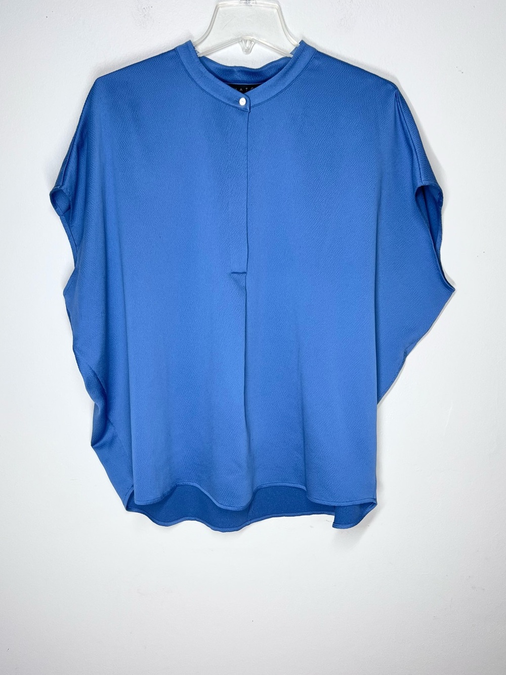 Hatch Maternity Slouchy Blue Top Sz 1 (6)